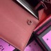 Gucci Padlock GG Blooms Continental Chain Wallet 453506 Pink