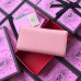 Gucci Padlock Calfskin Continental Chain Wallet 453506 Pink