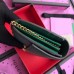 Gucci Padlock Calfskin Continental Chain Wallet 453506 Green