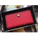 Gucci Signature Zip Around Wallet with Cat 548058 Red 2018