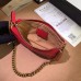 Gucci GG Marmont chain mini bag 443129 red