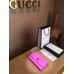 Gucci GG Marmont continental wallet pink