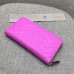 Gucci GG Marmont zip around wallet  443123 pink