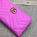 Gucci GG Marmont zip around wallet  443123 pink