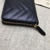 Gucci GG Marmont zip around wallet  443123 black