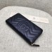 Gucci GG Marmont zip around wallet  443123 black