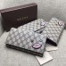 Gucci continental wallet with embroidered face 431394 pink