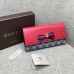 Gucci Grosgrain GG Supreme continental wallet 432253