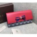 Gucci Grosgrain GG Supreme continental wallet 432253