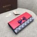 Gucci Grosgrain GG Supreme continental wallet 432253