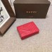 Gucci GG Marmont card case 443125 red