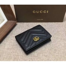 Gucci GG Marmont card case 443125 black