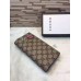 Gucci continental wallet with embroidered face 431394