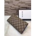 Gucci continental wallet with embroidered face 431394