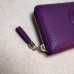 GUCCI SOHO WALLET 308004 IN GRAINED LEATHER purple