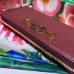 Gucci Zumi Grainy Leather Zip Around Wallet 570661 Burgundy 2019