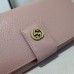 Gucci miss GG leather continental wallet 337335 light pink