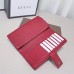 Gucci miss GG leather continental wallet 337335 red