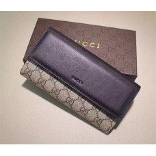 Gucci GG Supreme Wallet 410100 black