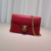 Gucci animalier leather chain wallet 414984 red