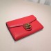 Gucci animalier leather chain wallet 414984 red