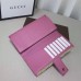 Gucci miss GG original GG canvas continental wallet 337335 light purple