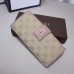 Gucci miss GG original GG canvas continental wallet 337335 light pink