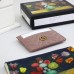 Gucci GG Marmont Card Case 443127 Dusty Pink