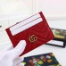 Gucci GG Marmont Card Case 443127 Red