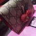 Gucci GG Supreme Card Case with Cherries