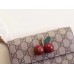 Gucci GG Supreme Chain Crossbody Bag with Cherries