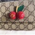 Gucci GG Supreme Chain Crossbody Bag with Cherries