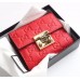 Gucci Padlock Gucci Signature Short Wallet 453155 Red