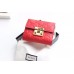 Gucci Padlock Gucci Signature Short Wallet 453155 Red