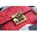 Gucci Padlock Gucci Signature Short Wallet 453155 Red