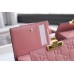 Gucci Padlock Gucci Signature Short Wallet 453155 Pink