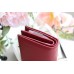 Gucci Leather Card Case 337023 Red