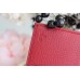 Gucci Leather Card Case 337023 Red