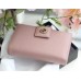 Gucci Leather Card Case 337023 Pink