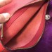 Gucci Calfskin Print Leather Mini Portfolio 495665 Red 2017