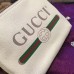 Gucci Calfskin Print Leather Mini Portfolio 495665 White 2017