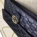 Gucci Icon Gucci Signature chain wallet 409340 black