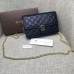 Gucci Icon Gucci Signature chain wallet 409340 black