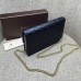 Gucci Icon Gucci Signature chain wallet 409340 black