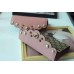 GUCCI Peony GG Supreme canvas continental wallet 431474 PINK