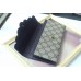 GUCCI Peony GG Supreme canvas continental wallet 431474  DARK BLUE