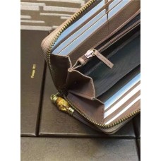 Gucci Rania Original GG zip around wallet 353651 in grey