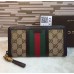 Gucci Rania Original GG zip around wallet 353651 in dark brown