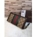 Gucci Rania Original GG zip around wallet 353651 in dark brown