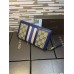 Gucci Rania Original GG zip around wallet 353651 in blue